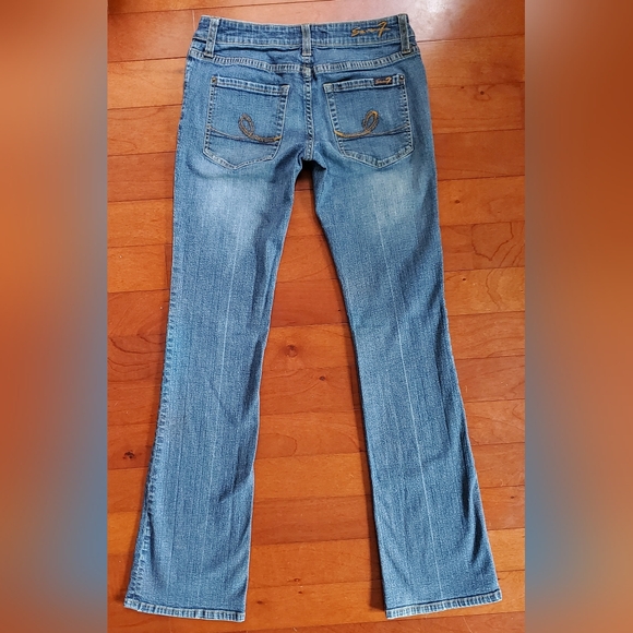 Seven7 Super Low Stretch Jeans Size 28 - Picture 5 of 8